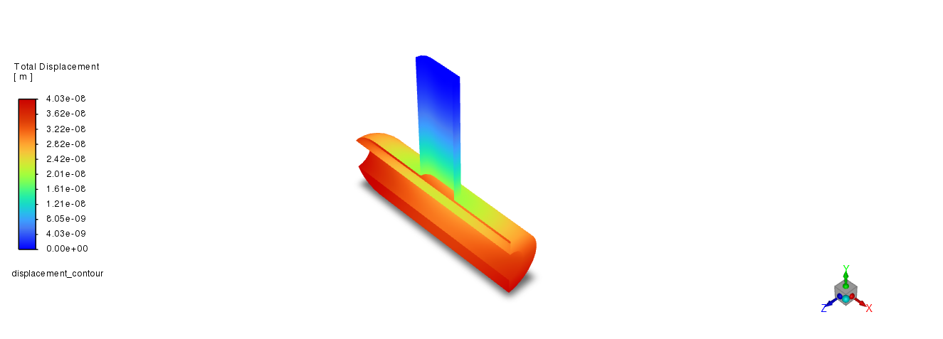 Structural Displacement Contour
