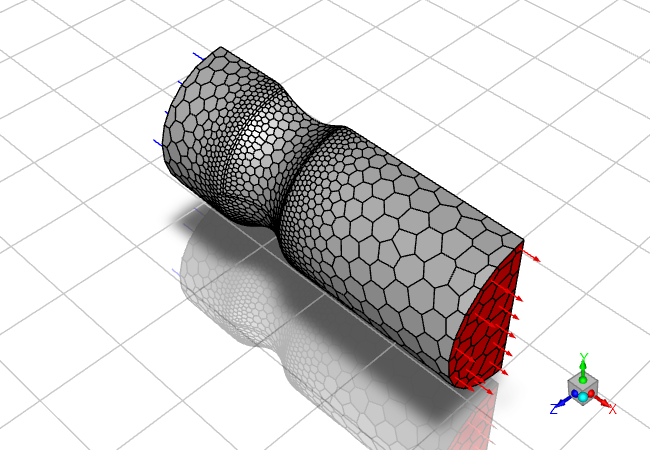Transient Compressible Flow Mesh